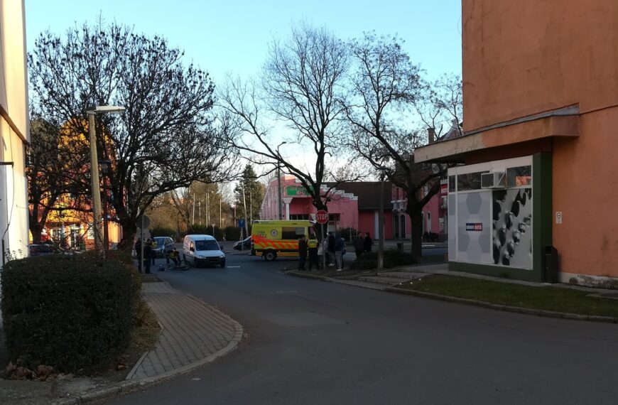 Olvasónk küldte a képet a helyszínről