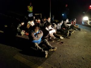 Illegális migránsokat tartóztattak fel Berzence térségében