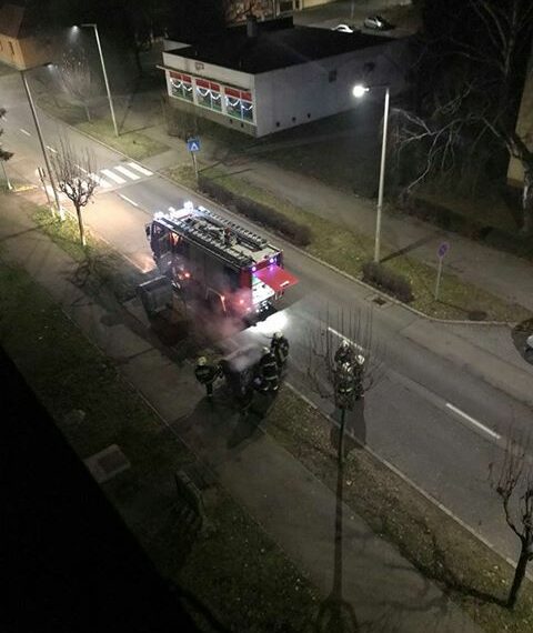 Még nem tudni, ki gyújtott tüzet a konténerben