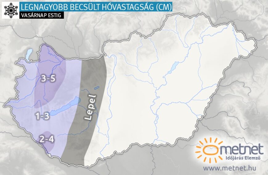 Holnap lehullhat az első hólepel