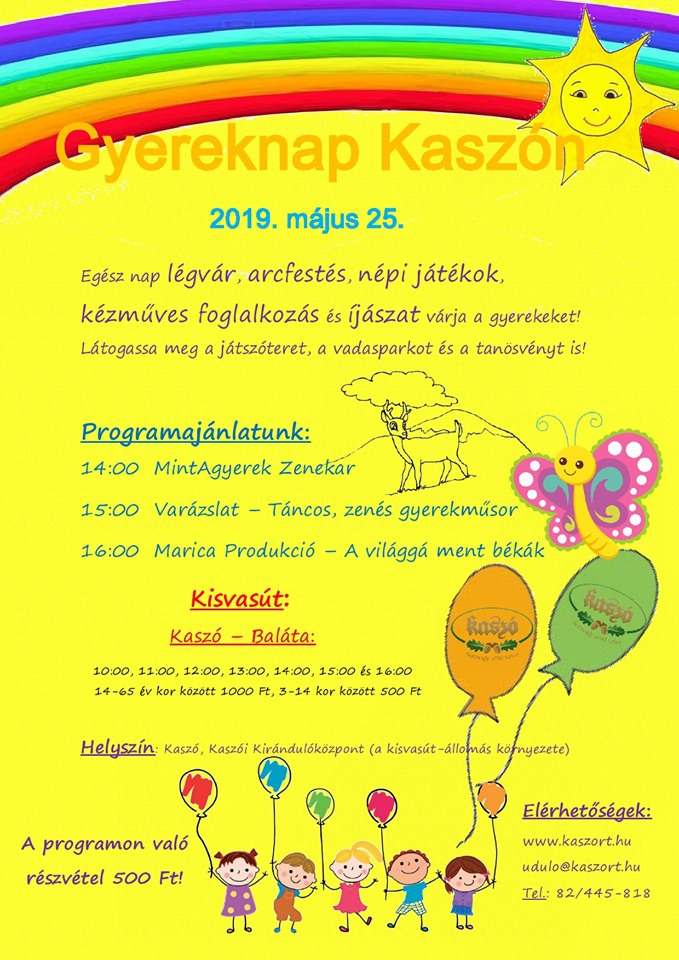 gyereknap(ok) részletes programjait itt tekinthetik meg! (3 / 1. kép)