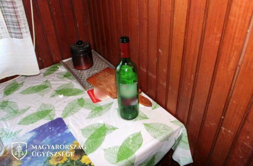 A fotó a nyomozó hatóság helyszíni szemléjén készült.
