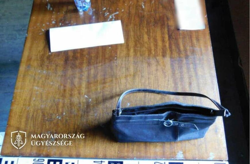 A fénykép a nyomozó hatóság helyszíni szemléjén készült.