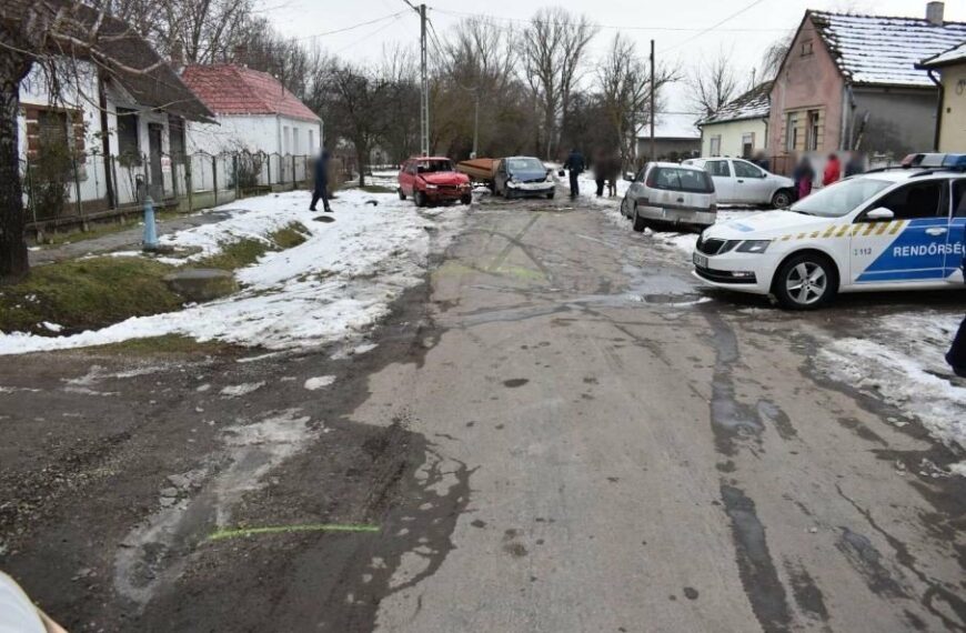 A rendőrség felvételei