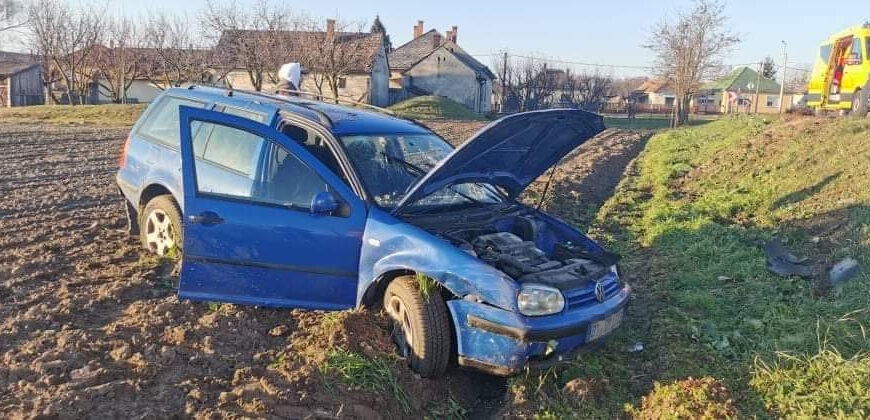Nagybajom baleset - Fotó: Böhönye ÖTP