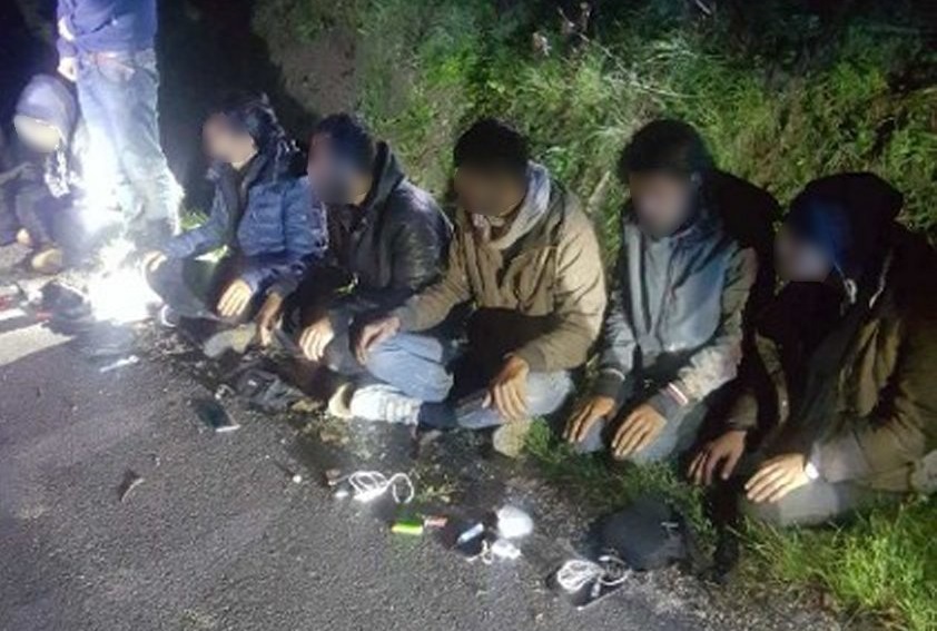 Kézre került a 8 illegális bevándorló