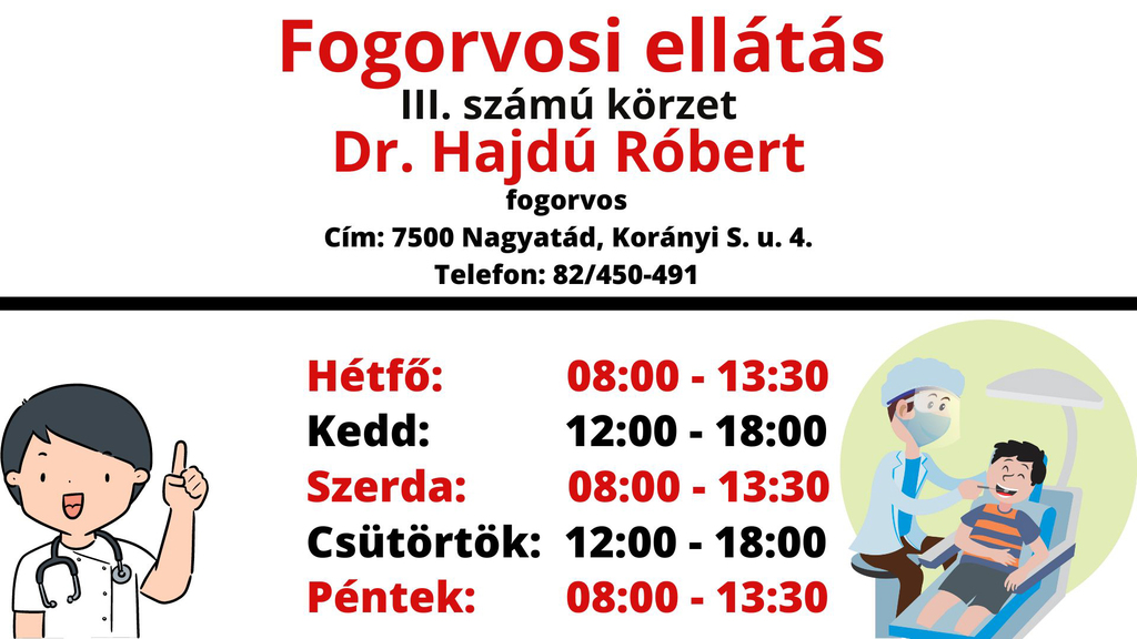 Orvosi rendelési időpontok Nagyatádon (22 / 16. kép)