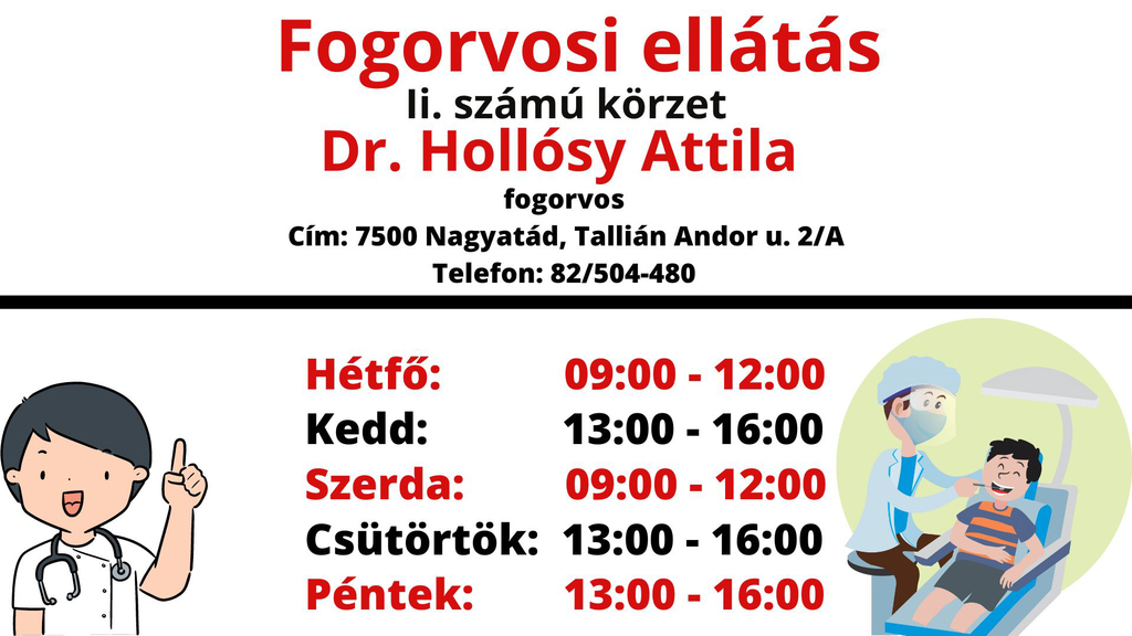 Orvosi rendelési időpontok Nagyatádon (22 / 15. kép)