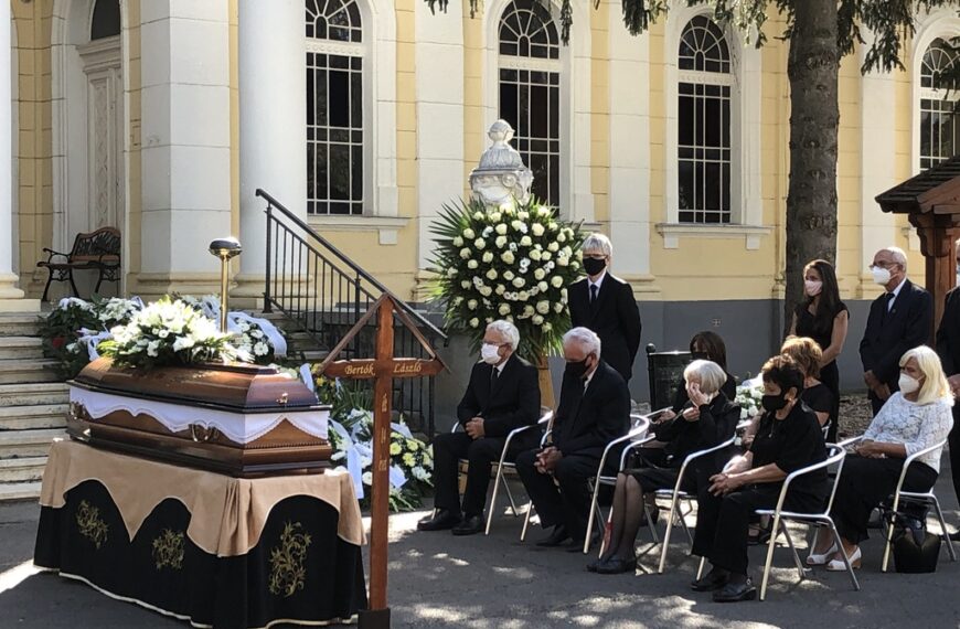 Eltemették Bertók Lászlót