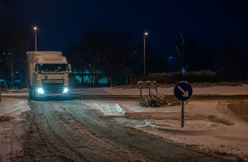 Latyakosak, hókásásak az utak