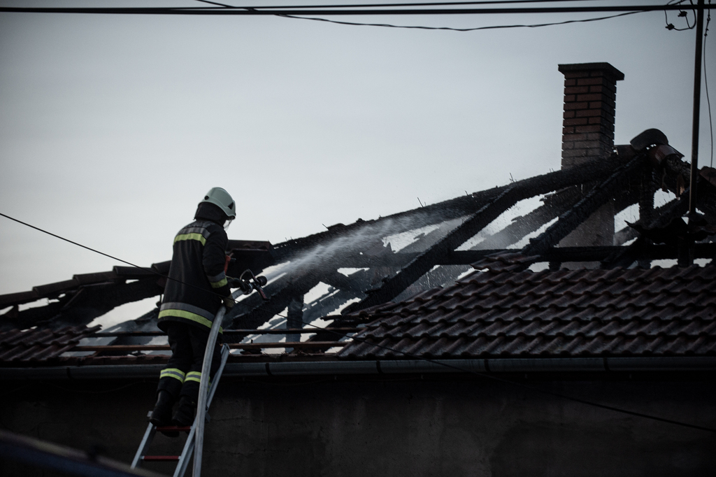 Mindenük bennégett a házban. Fotók: Röhrig Dániel (7 / 3. kép)