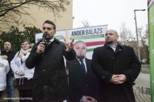 A Jobbik miniszterelnök-jelöltjének nagyatádi látogatása