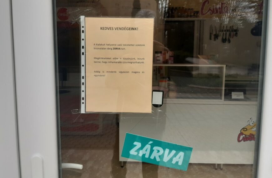 Bizonytalan ideig zárva