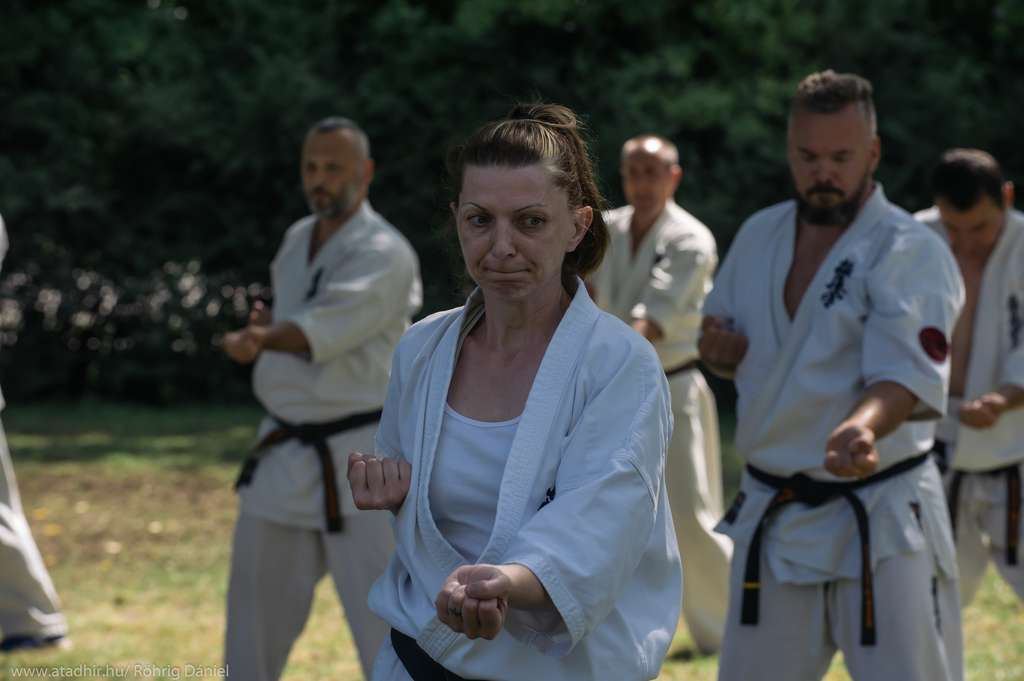 A karate nemcsak a férfiak körében kedvelt sportág: egyre több hölgy csatlakozik, a mozgás öröme, az önvédelem vagy épp a kikapcsolódás miatt (5 / 3. kép)