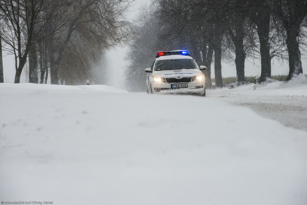 Havazni nem fog, de az erős szél hóátfúvásokat okozhat továbbra is (8 / 5. kép)