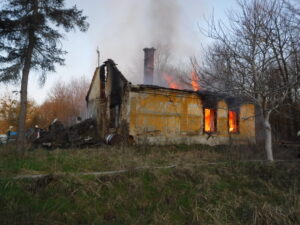 Leégett a ház