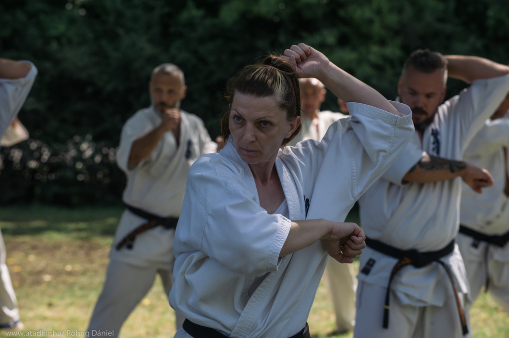 A karate nemcsak a férfiak körében kedvelt sportág: egyre több hölgy csatlakozik, a mozgás öröme, az önvédelem vagy épp a kikapcsolódás miatt (5 / 4. kép)