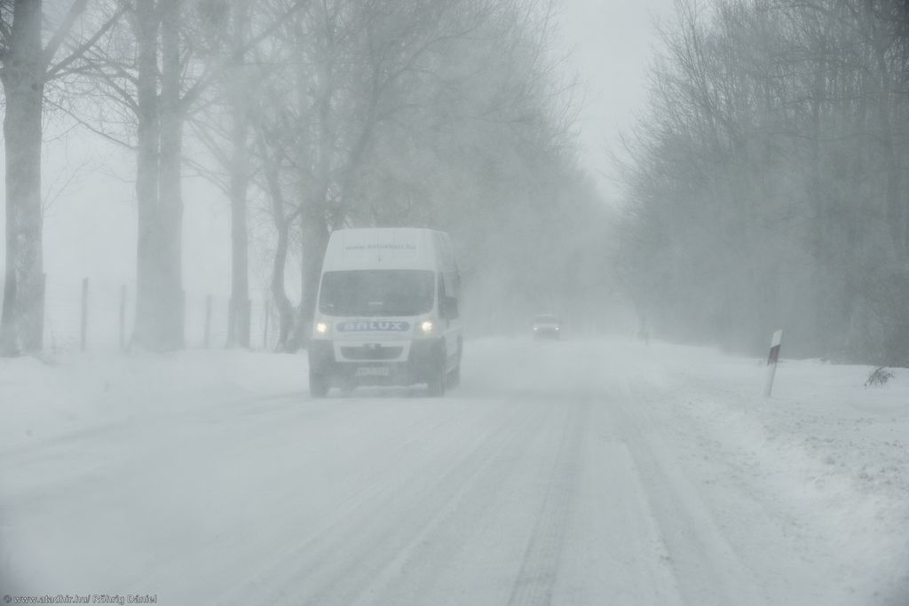 Havazni nem fog, de az erős szél hóátfúvásokat okozhat továbbra is (8 / 6. kép)