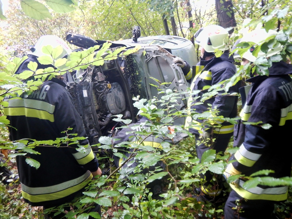 A fák közé csapódott az autó (8 / 5. kép)