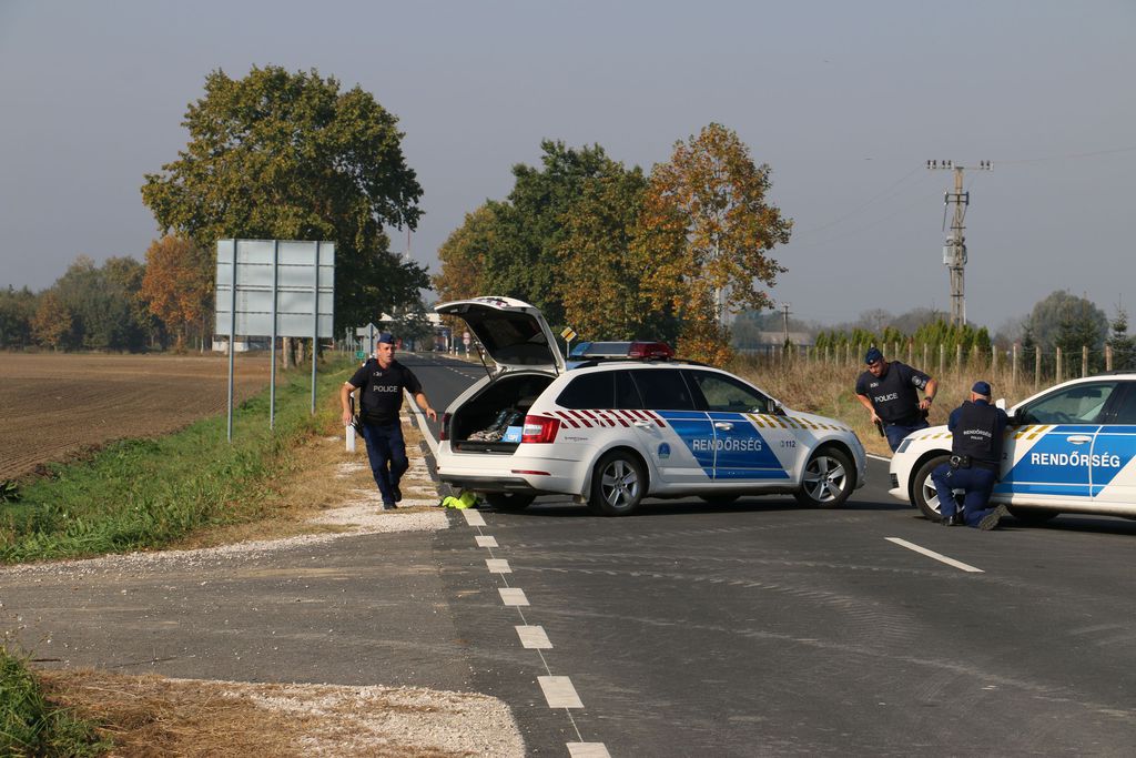 Az izgalmas gyakorlatban a közeli Lábod és Berzence települések is főszerepet kaptak - Fotó: Police.hu (11 / 5. kép)