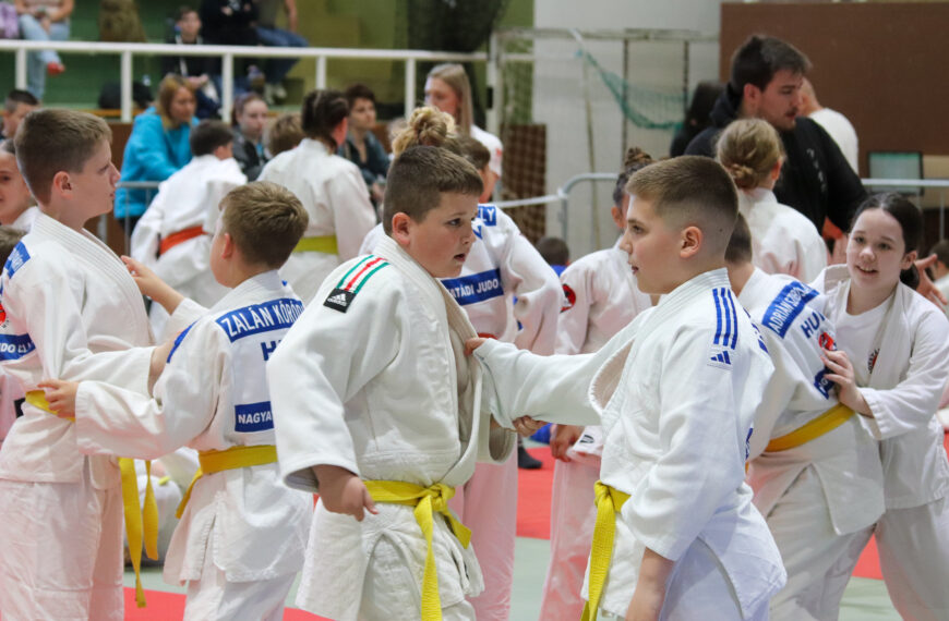 Harcos Zoltán regionális judoverseny Nagyatádon