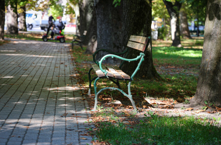 Valakinek nagyon kellenek a csavarok a Széchenyi parkból