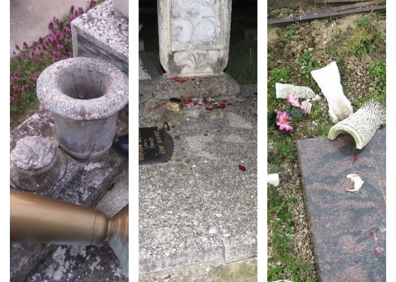 Tucatnyi sírt rongáltak meg a csurgói temetőben